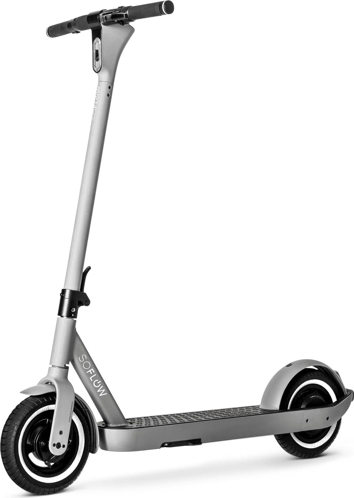 SoFlow SO ONE Pro e-Scooter 10Ah silvergrey dt. Straßenzul.-0