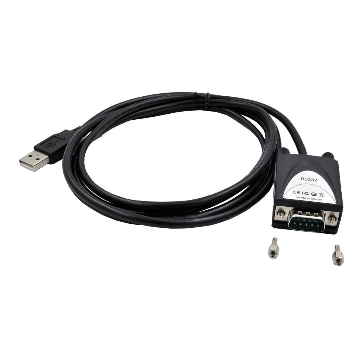EXSYS EX-1311-2-5V USB 2.0 zu Seriell RS-232 mit 5Volt Spannung auf Pin 9-0