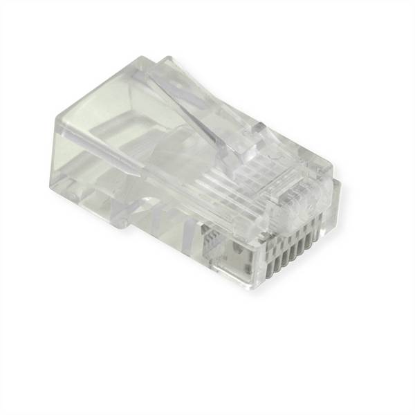 VALUE RJ-45 Modular Plug ungeschirmt, Cat.5e (Class D), 10 Stck