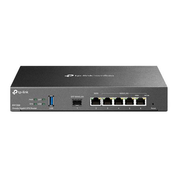 TP-Link Omada WL-Router ER7206 Gigabit Multi-WAN VPN V2.2 Multimedia-Technik Wireless Router