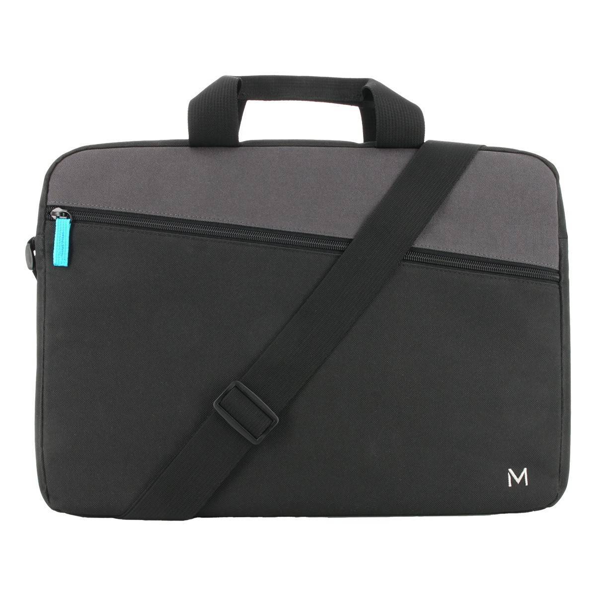 Mobilis TheOne Essential Briefcase Toploading 11-14'' Black and Grey-0