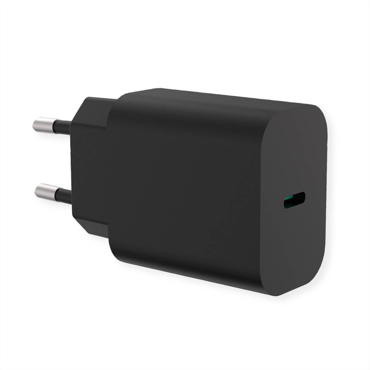 VALUE USB Charger mit Euro-Stecker, 1 Port Typ-C (PD), 25W-0