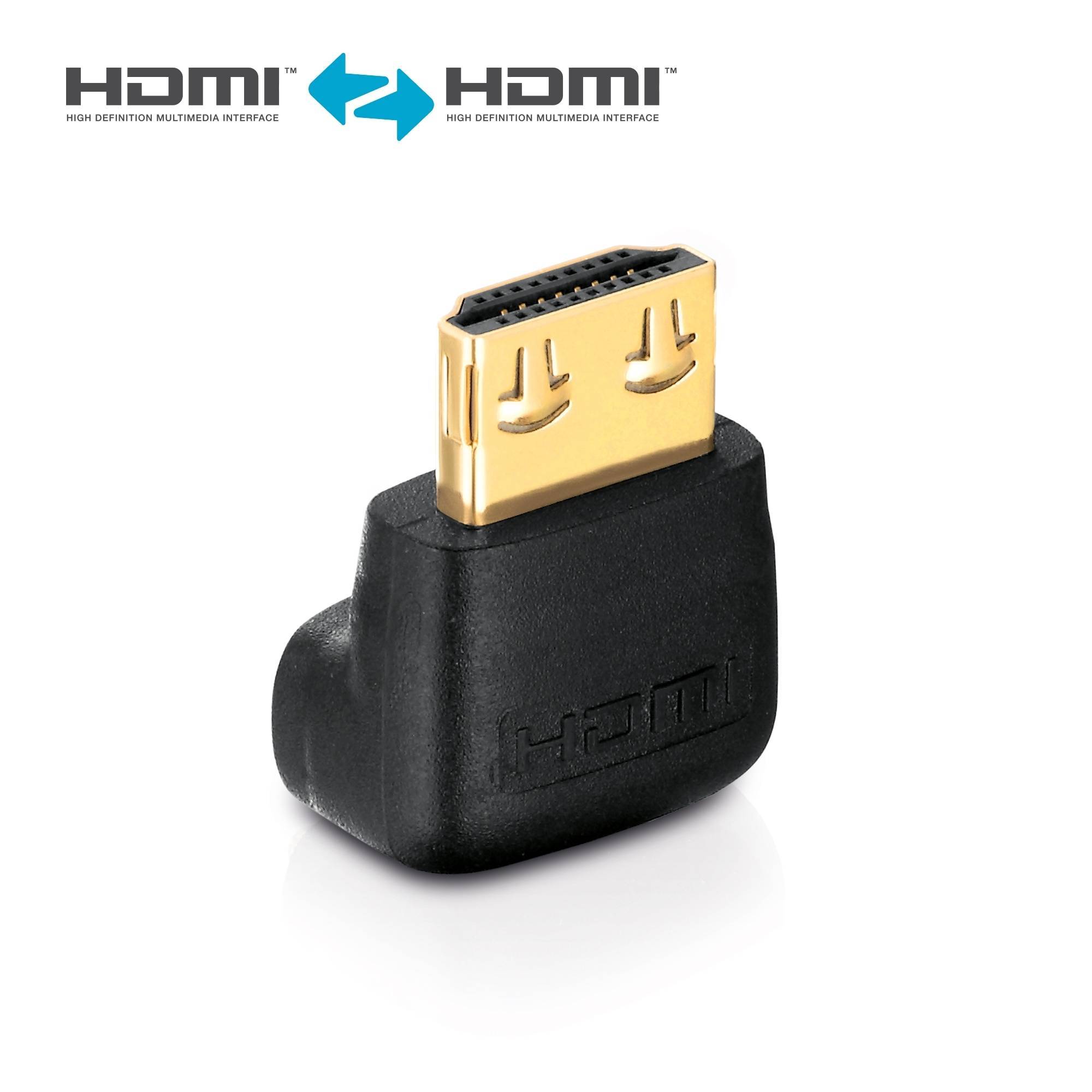 PureLink Adapter PureInstall PI035 HDMI Winkel 90',SLS,2.0/18Gbps,4K/60Hz Unterhaltungselektr. Video-0
