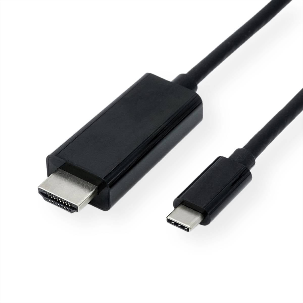 STANDARD USB Typ C - HDMI Adapterkabel, ST/ST, 1 m-0