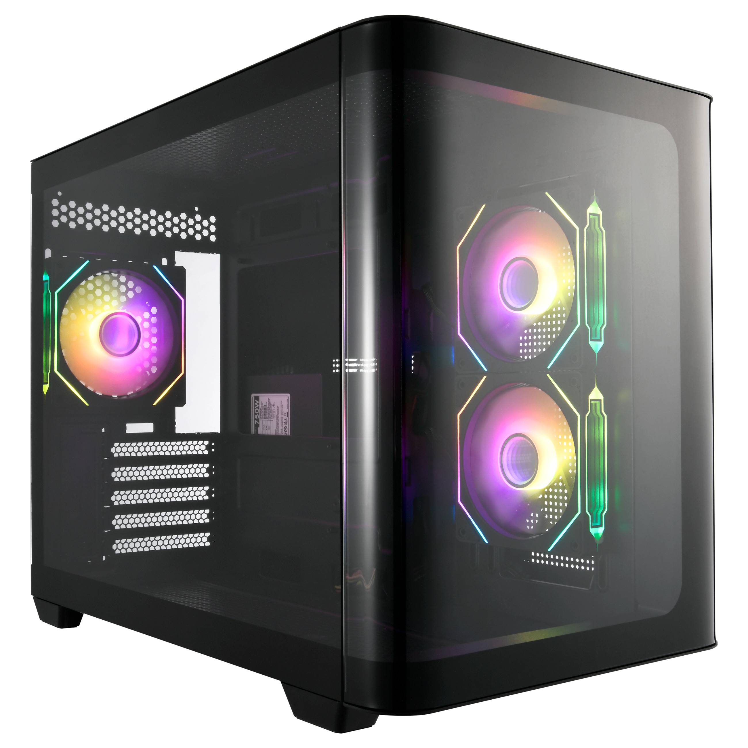FSP - Geh Mini S380-BA Micro-ATX/Mini-ITX o.N. Black retail - ATX-0