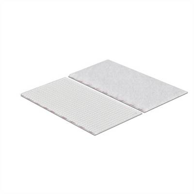 VELCRO® Klettstreifen Extra Stark Selbstklebend, Haken & Flausch 50mm x 100mm x 2 sets Weiß-0