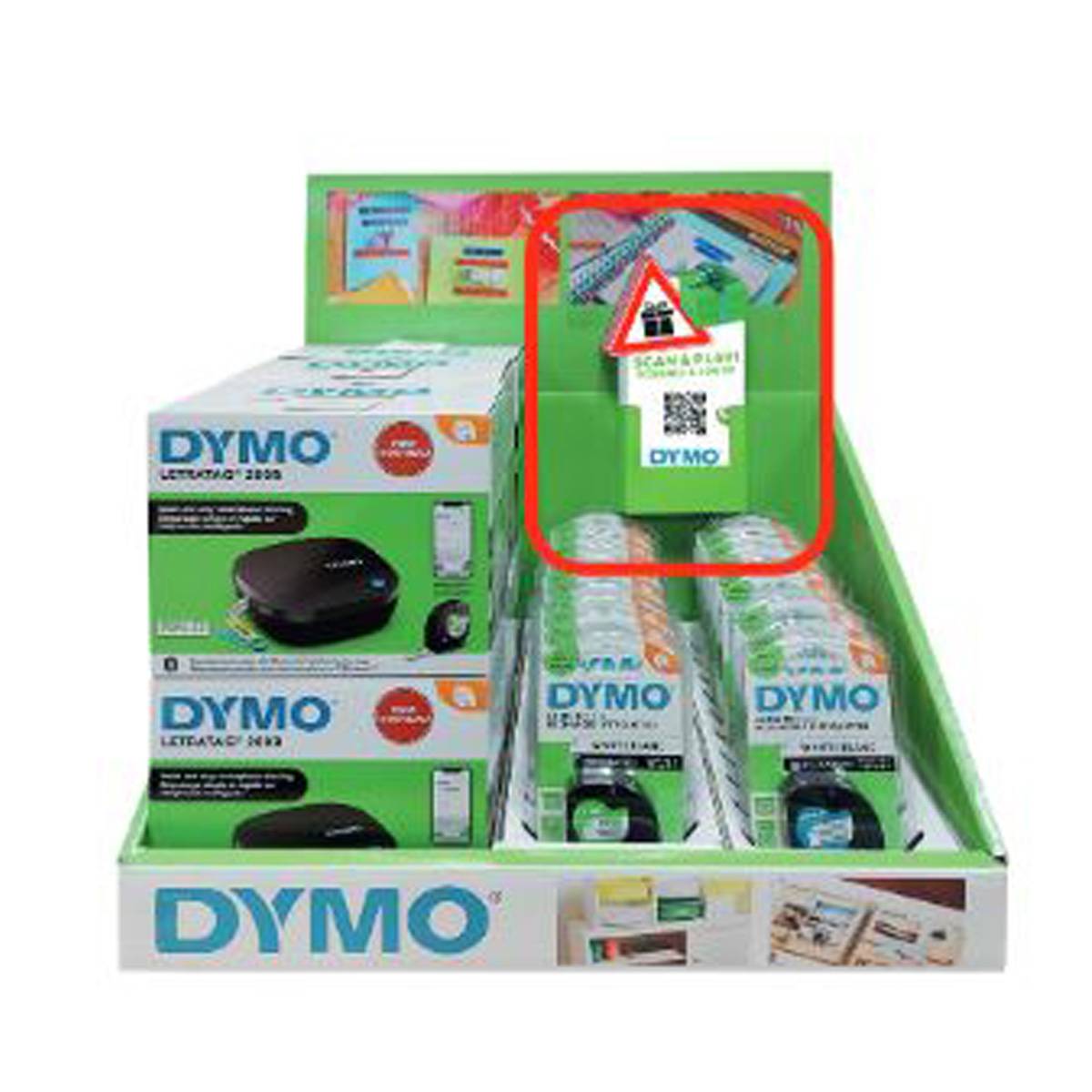 Dymo LT-200B kleines Display mit 6 Geräten+ 20 Bänder Etiketten-/Labeldrucker-0