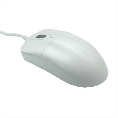 SEAL SHIELD Silver Storm Mouse USB white STWM042-0