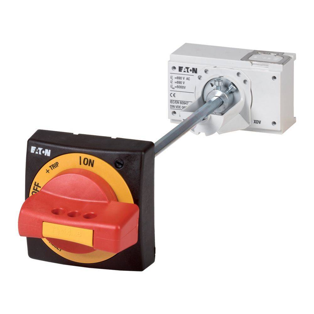 Eaton NZM2-XTVDVR-NA, Griff, Schwarz, Rot, 1 Stück(e)-0
