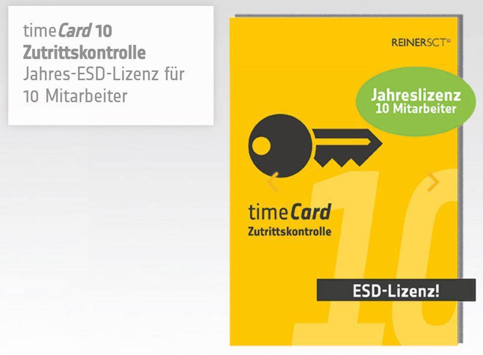 REINERSCT - timeCard - (v. 10) - Basic License - ESD - Win-0