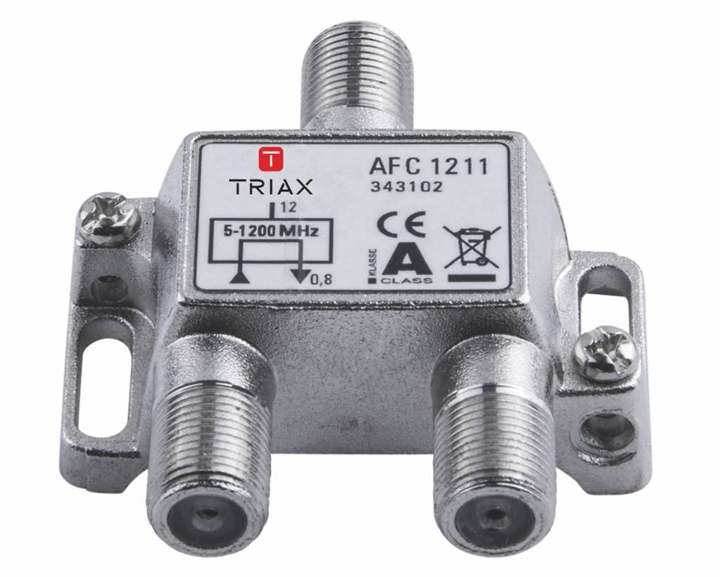 TRIAX 1fach Abzweiger AFC 1211 1,2 GHz 12dB 343102 Install.Baumaterial Antennen Antennen-Zub.allgem.-0