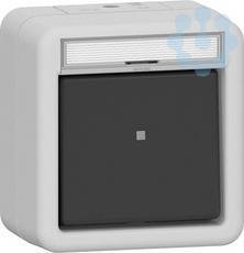GIRA 315630 Wipptaster Wechsler BSF WG AP Grau Install.Baumaterial Schaltermat/Geb.Steu Schalter