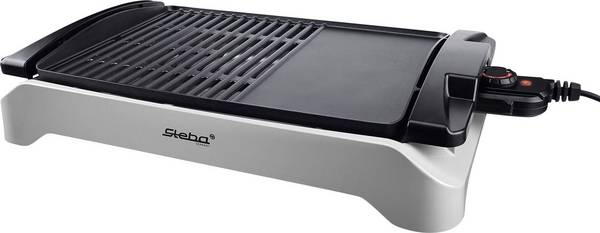 Steba VG 101 BBQ Tischgrill (I) 2000W Grillfl.43x30,5cm stufl.Temp. Hausgeräte Kleingeräte Backen