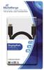 MediaRange MRCS159, 2 m, DisplayPort, DisplayPort, Männlich, Männlich, Gold