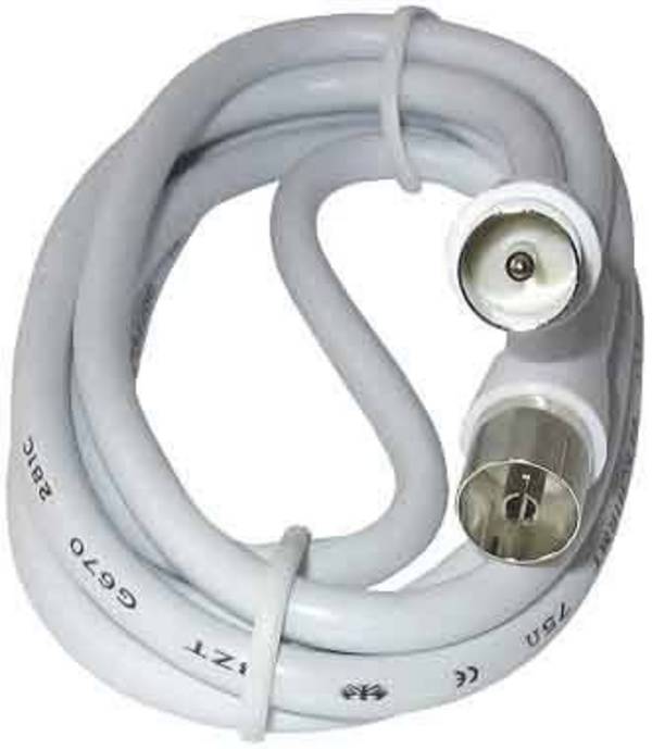 KREI IEC-Anschlusskabel 2,5m ASK75/2,5ZZ >90DB Digitaltauglich Install.Baumaterial Antennen