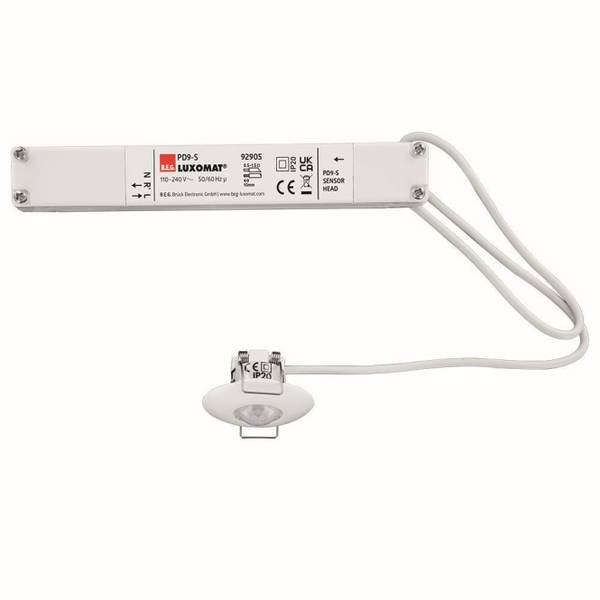 BEG Mini-Präsenzmelder PD9-S-DE 92905 RAL9010 LUXOMAT Deckeneinbau Install.Baumaterial
