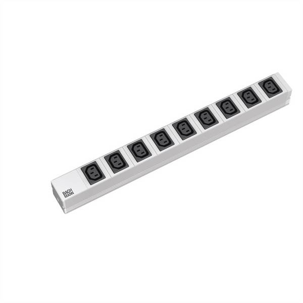 BACHMANN 19" Steckdosenleiste, 9x C13 Buchse, C20 Stecker