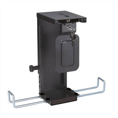 ROLINE Slim/Mini-PC-Halterung, abschliessbar, schwarz, bis 10 kg-0
