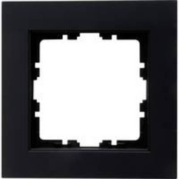 HEINRICH KOPP - Kopp HK07-Abdeckrahmen 1-fach402150002Farbe schwarz matt