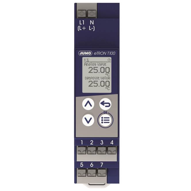 Jumo Digitaler 701052/8-01-02-00/000 Thermostat, 230 V, Pt100, 00721265 Industriematerial-0