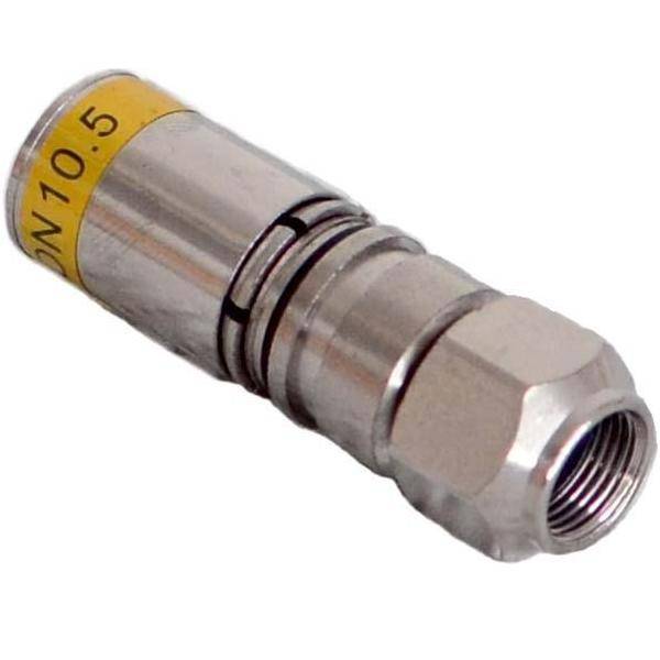 KREI F-Kompressions- F 11-QM KRCOMP stecker 10,5 mm QUICK MOUNT Install.Baumaterial Antennen
