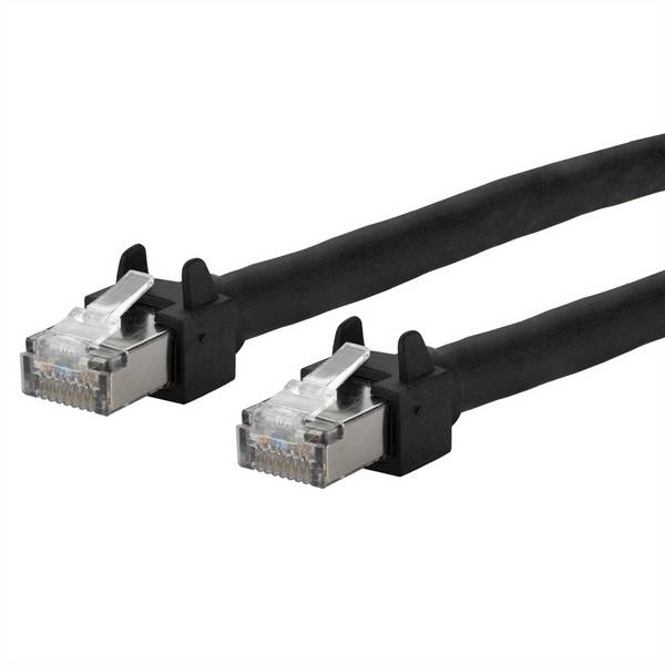 METZ CONNECT Patchkabel 6kV Flex500 Outdoor, schwarz, 3 m