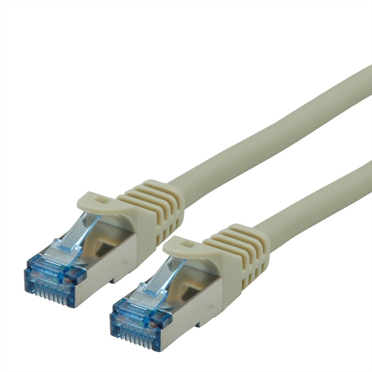 ROLINE Patchkabel Cat.6A S/FTP (PiMF), Component Level, LSOH, grau, 1,5 m-0
