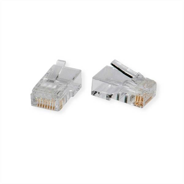 ROLINE Modular Plug ungeschirmt, Cat.6 (Class E), 10 Stck