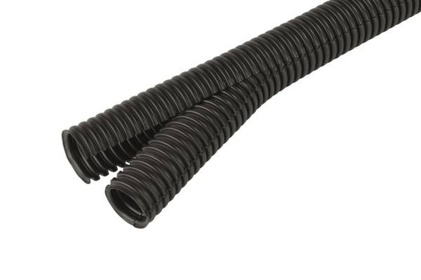 Fränkische Co-flex PP-UV NW 20 50m-Ring schwarz Ku-Wellrohr geschlitzt 38402000 (Inhalt 50 Stück)