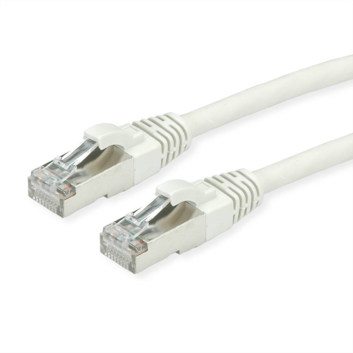 ROLINE S/FTP-Kabel Cat.7, LSOH, mit RJ-45 Steckern (500 MHz / Class EA), grau, 5 m-0