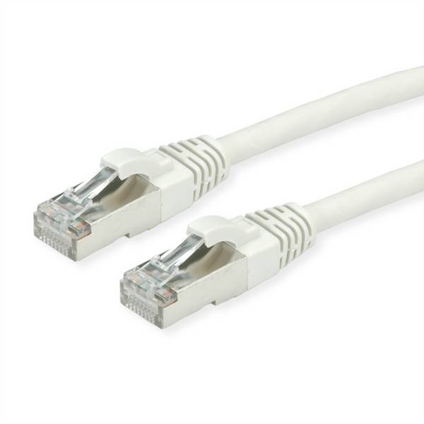 ROLINE S/FTP-Kabel Cat.7, LSOH, mit RJ-45 Steckern (500 MHz / Class EA), grau, 5 m