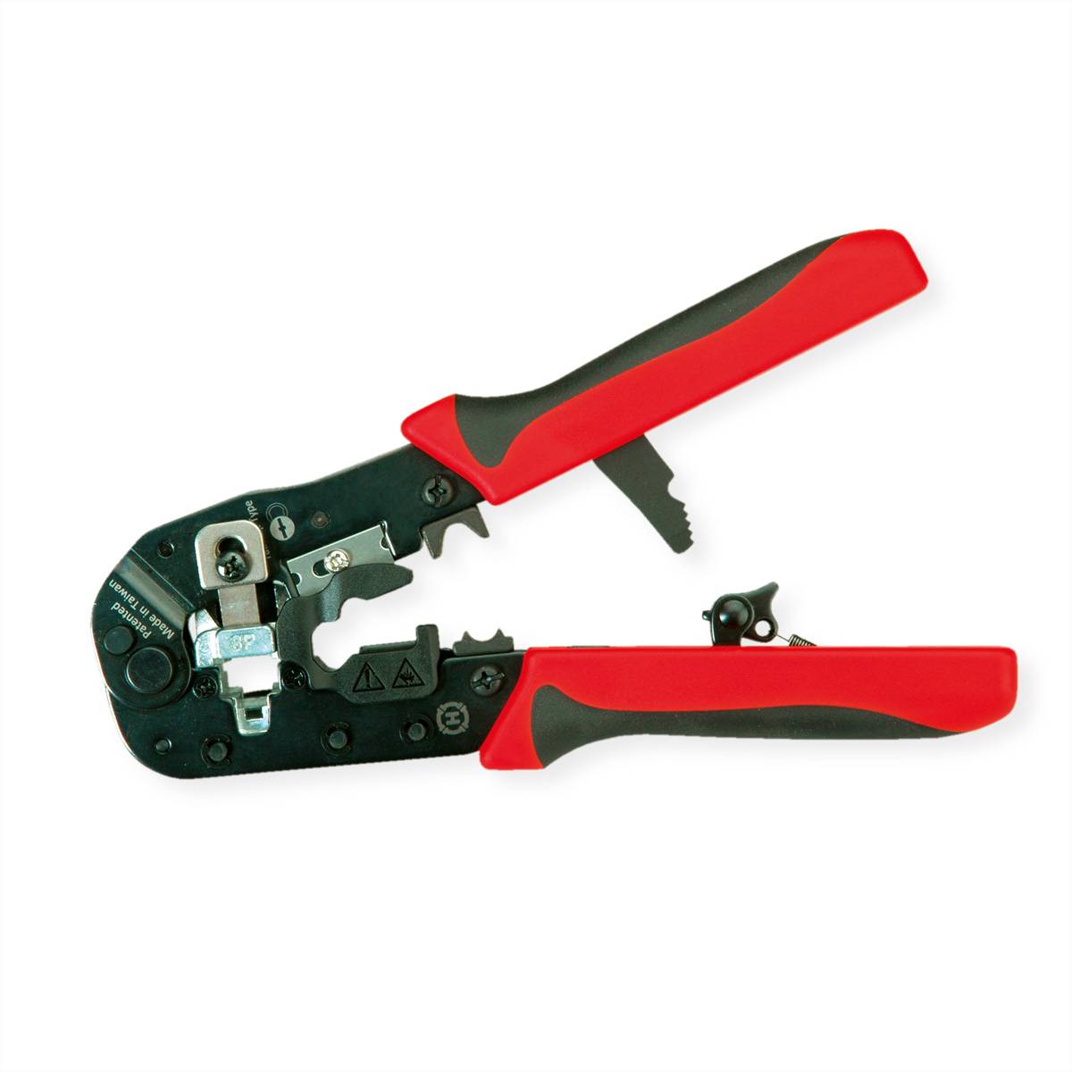 VALUE Crimpzange RJ45 (8P8C) mit/ohne Schirmanschluss-0