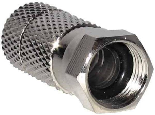 KREI F-Stecker 6,8-7,2mm F7TWGG wasserdicht Install.Baumaterial Antennen Antennen-Zub.allgem.