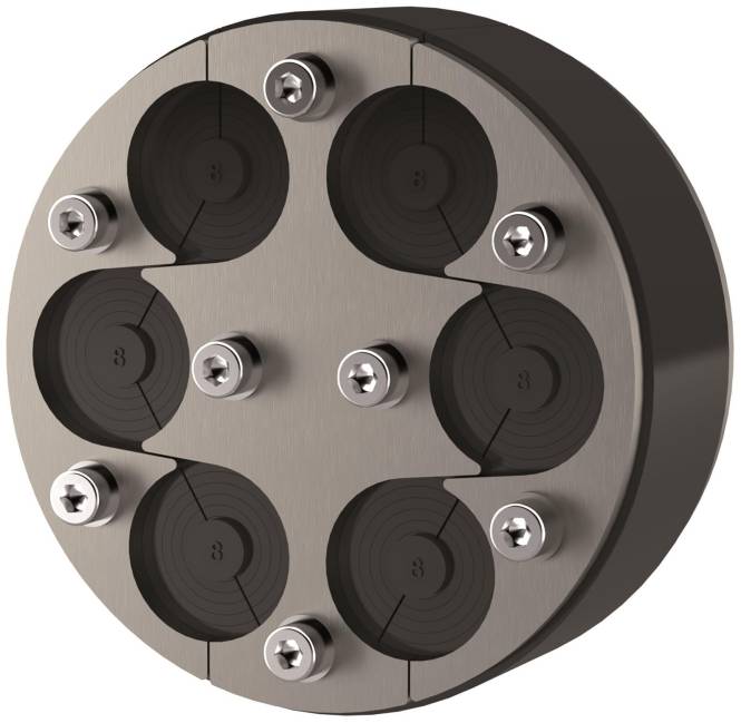 HAUF Standard- 2700103800 Ringraumdichtung Kabel HRD 125 -SG -6 / Install.Baumaterial