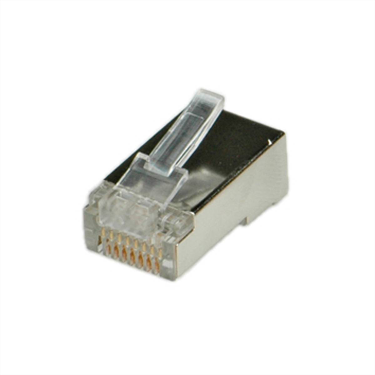 ROLINE Modular-Plug geschirmt, Cat.5e (Class D), 10 Stck-0