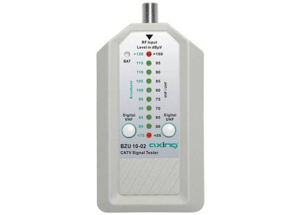 axing BZU 10-02 - CATV-Signaltester digital