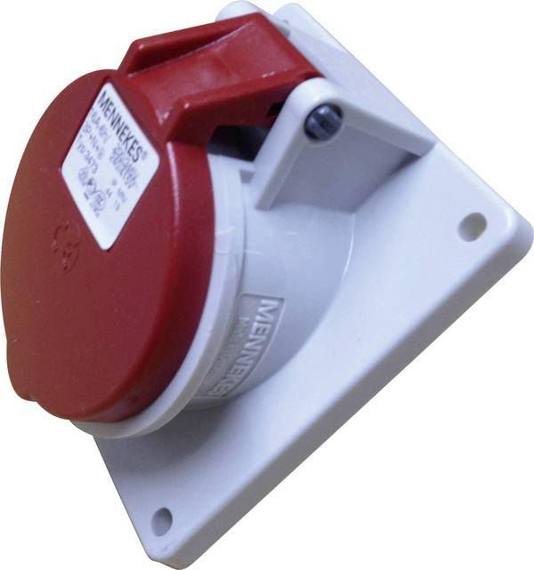Mennekes 16A5P 6H400V Anbaudose 3473 TwinCONTACT IP44 20 Grad geneigt Industriematerial