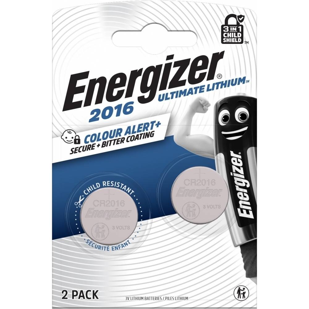 ENERGIZER - Batterie Lithium Knopfzelle CR2016 3V-0