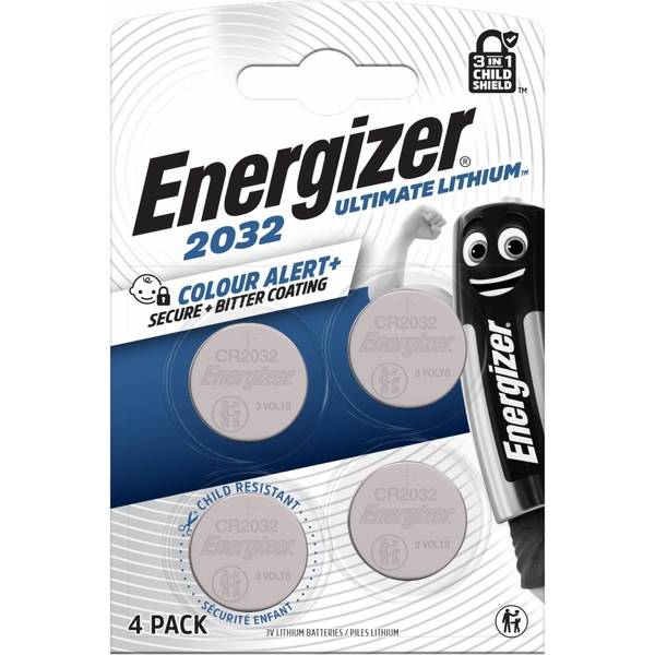 Knopfzelle CR 2032 4 St. Lithium E304206100 - Batterie - CR2032 - Batterie - CR2