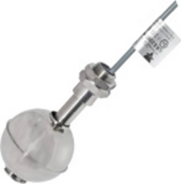 Carlo Gavazzi ILMS2SEX, Magnetischer Niveauschalter aus Edelstahl, CO, Kugelschwimmer, Zone 1 und 2