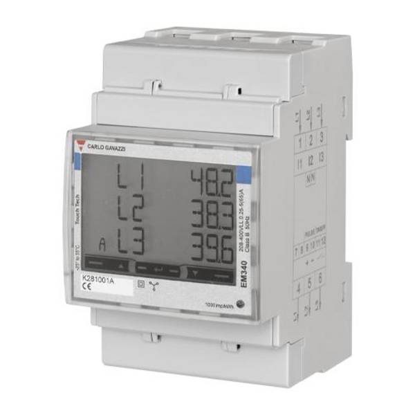 Carlo Gavazzi EM340DINAV23XS1PFB, ANHANG D ENERGIEZÄHLER 3-PHASIG REV.0