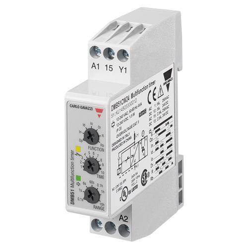 Carlo Gavazzi DMB51CW24, DMB51CW24 TIMER MULTIFUNKTION REV.1-0