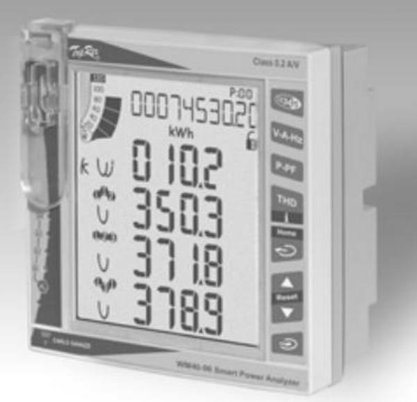 Carlo Gavazzi WM40AV43H, WM40-96-Sockel mit 400 V-1 A, H-Netzteil Rev. 0