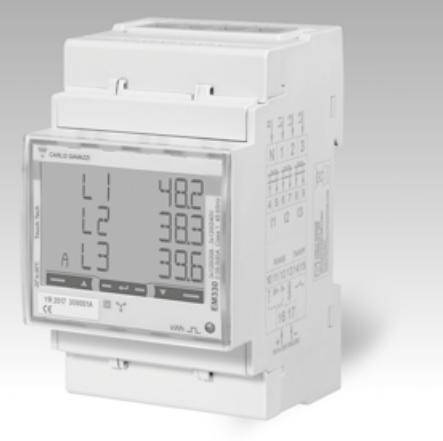 Carlo Gavazzi EM330DINAV53HS1PFA, ANHANG D ENERGIEZÄHLER 3-PHASIG REV.0-0