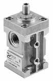 Pneumax SS14RFBL, Steel Line Drosselventil 1/4 NPT (alt. SS14RFBL)-0