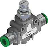 Pneumax 551112D400XX, Drosselventil Tecno Fun (alt. 551.112.D4.00.XX)-0