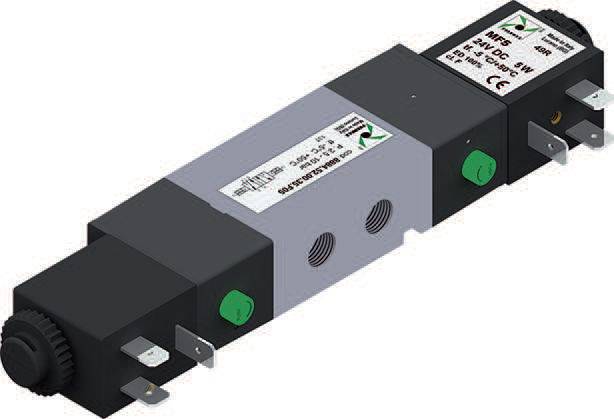 Pneumax 8880520035F04, 5/2 Wege ECO 22-Ventil (alt. 8880.52.00.35.F04 (12V/DC))-0
