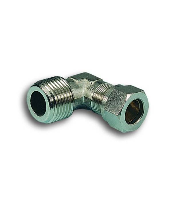 Pneumax 2051012, Winkelverschraubung konisch D:10mm G 1/4 (alt. 2051012)