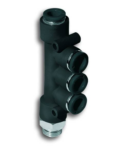Pneumax TB18G0838, Verteiler Steckanschluss, einschraubbar (alt. IPKD08-G03)-0