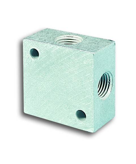Pneumax RIP4V1230, Verteilerleiste 4-Fach G 1/2, (alt. RIP4V1230)-0